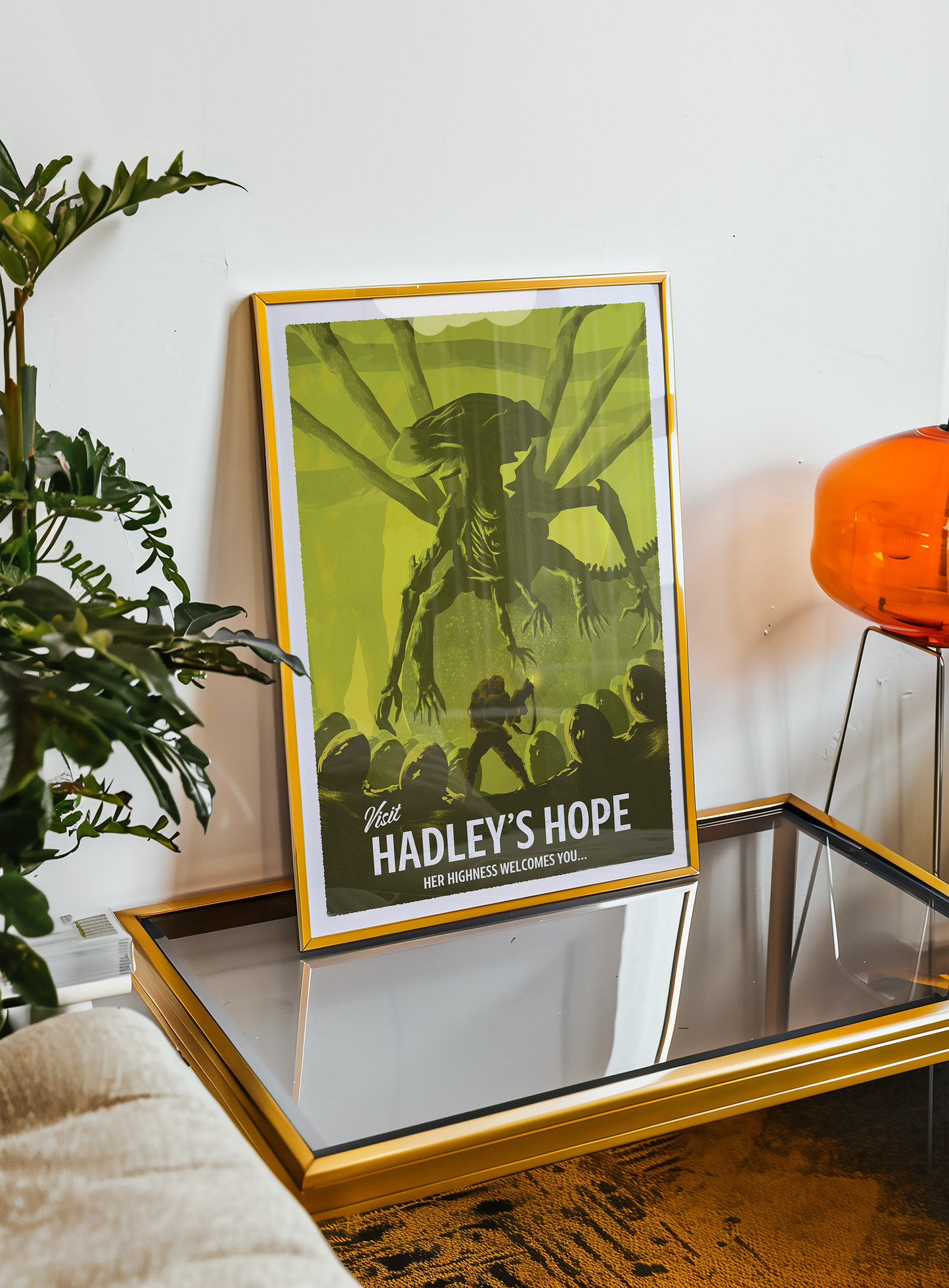 Alien Hadley’s Hope Inspired Travel Poster