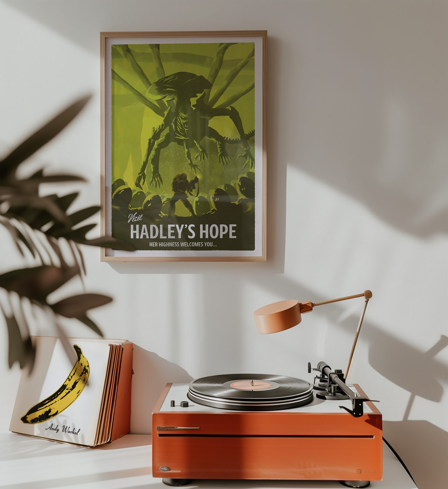 Alien Hadley’s Hope Inspired Travel Poster